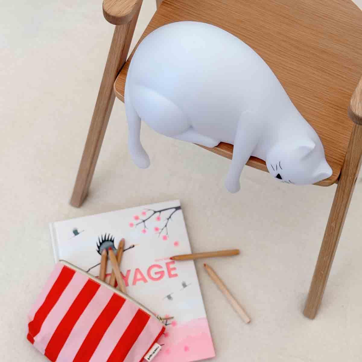 Kosmetiktasche Sofia Stripes Tomato Candy washed Effect