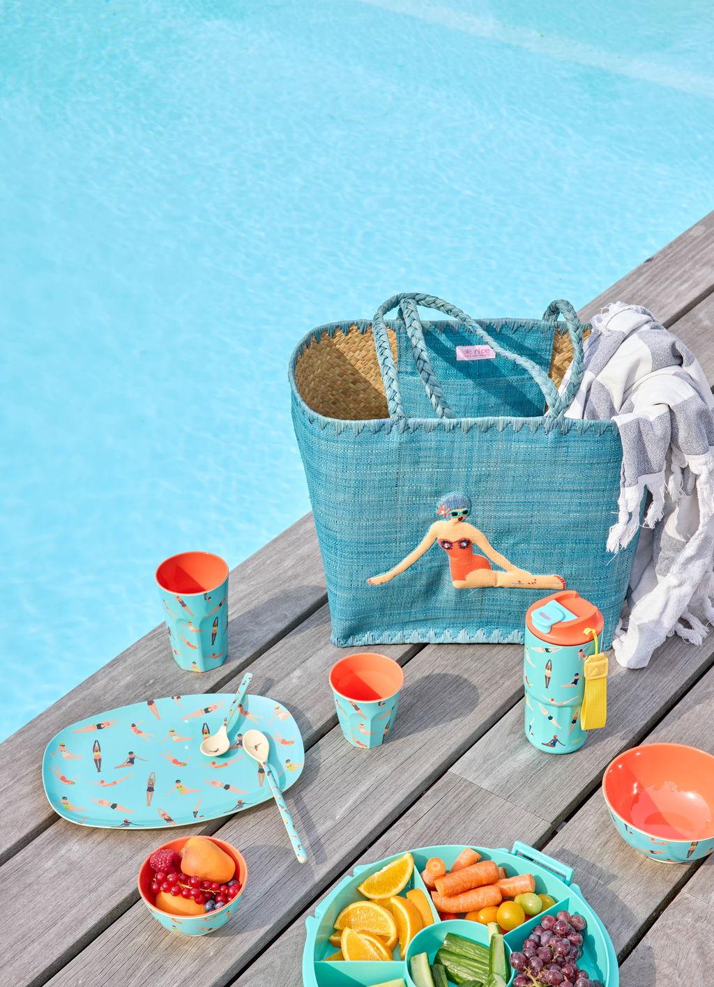 Edelstahl Thermo To Go Becher Retro Swimster