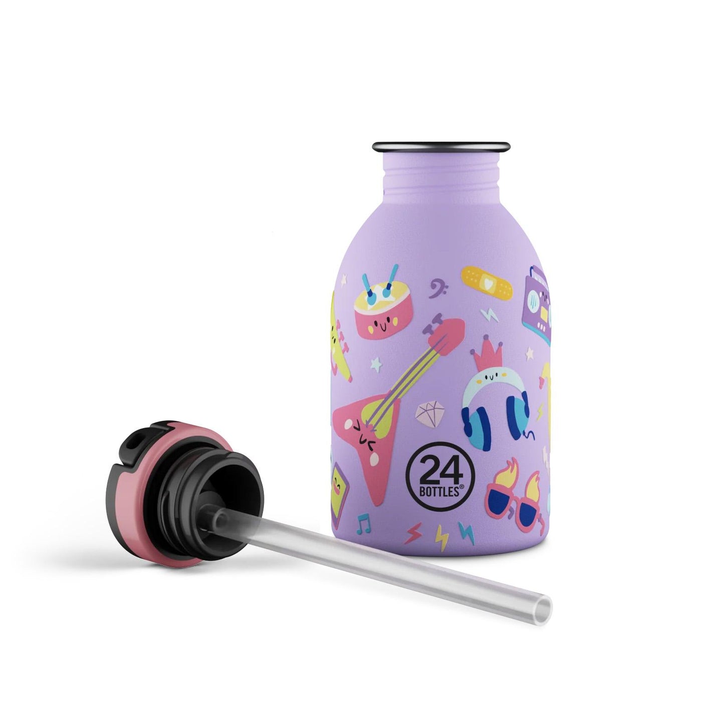 Trinkflasche Music Friends 0,25L + Sport Lid