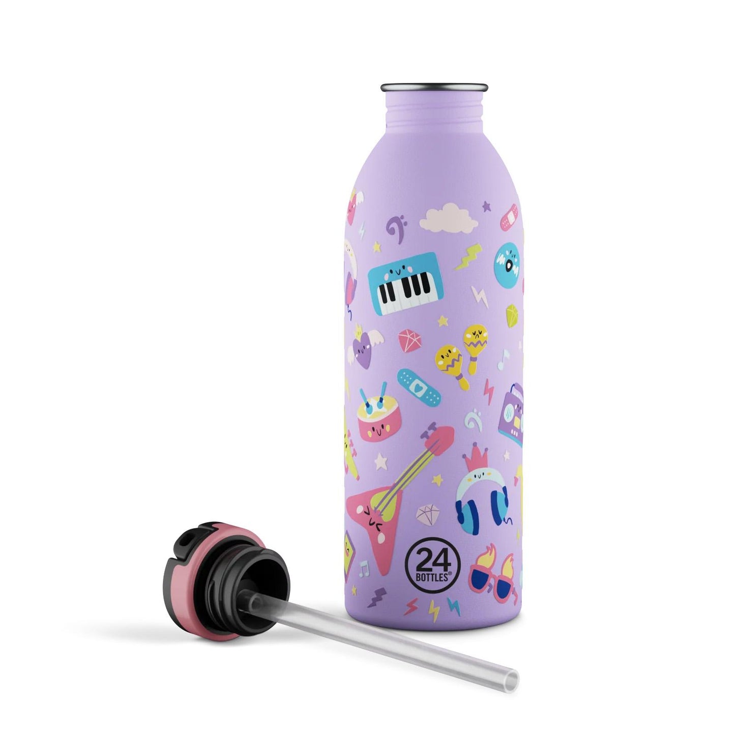 Trinkflasche Music Friends 0,5L + Sport Lid