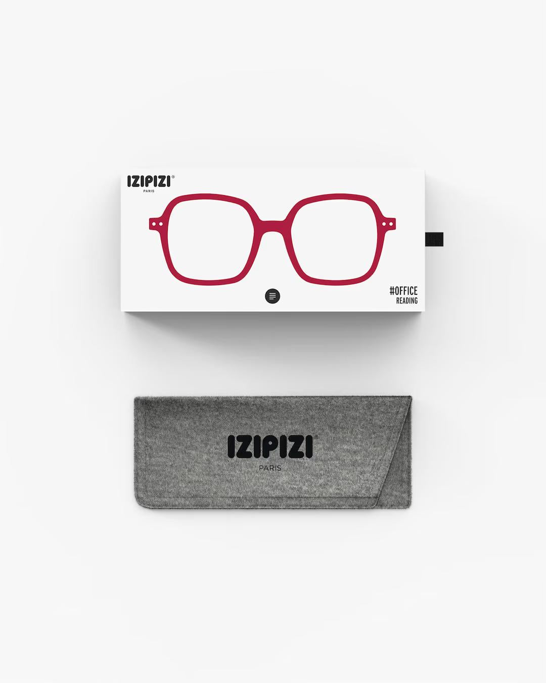 Lesebrille #OFFICE Cherry Red +2,50