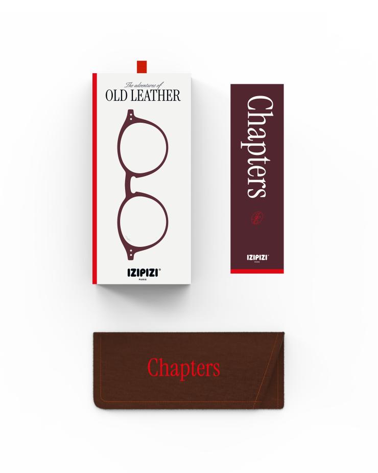 Lesebrille #D Old Leather +3,00