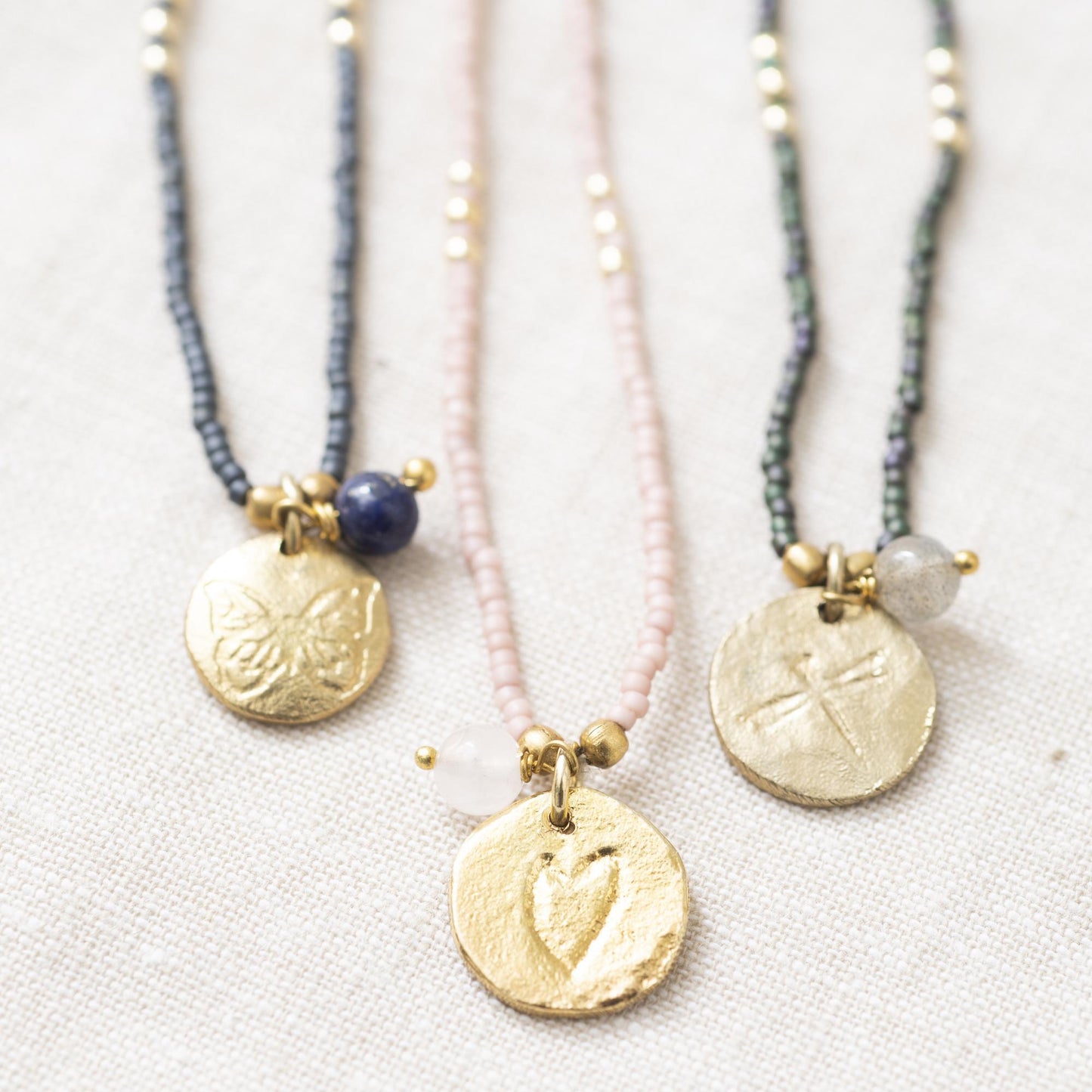 Kette Timeless Labradorite Gold