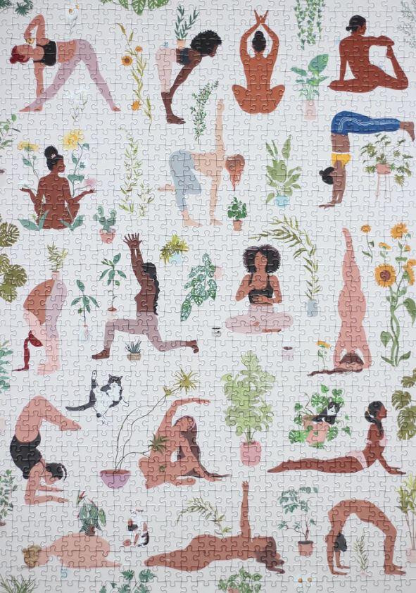 Puzzle Plant Yoga 1000 Teile