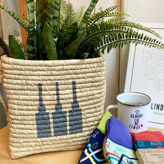 Raffia Aufbewahrungskorb Die Drei Warmen Brüder