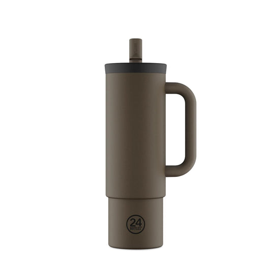 Straw Cup Mocha 0,8L