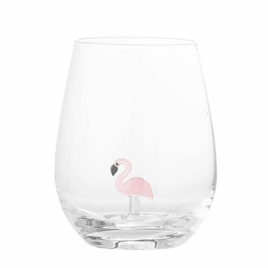 Trinkglas Misa Flamingo