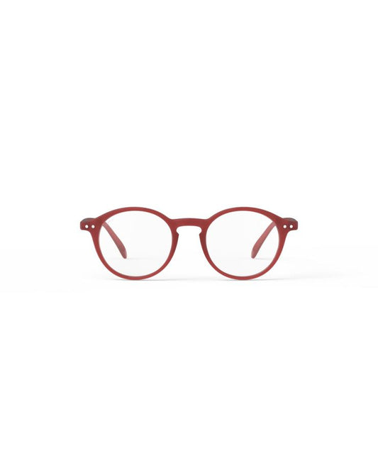 Lesebrille #D Carmine Red +1,50