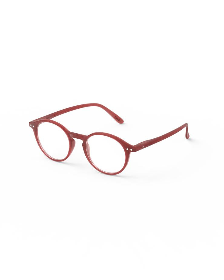 Lesebrille #D Carmine Red +1,00