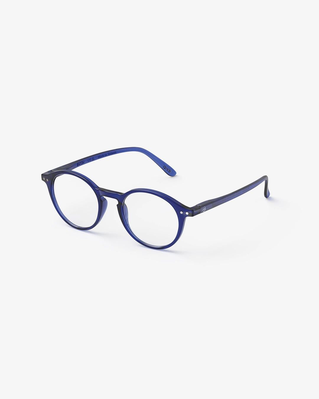 Lesebrille #D Blue Ink +1,00