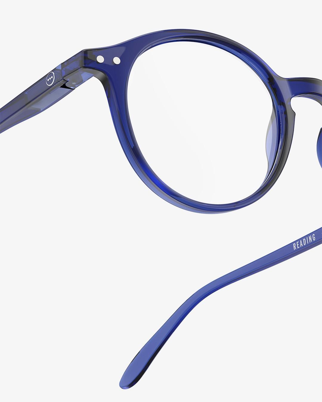 Lesebrille #D Blue Ink +1,00