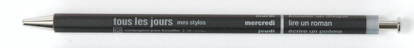 Kugelschreiber DAYS Schwarz