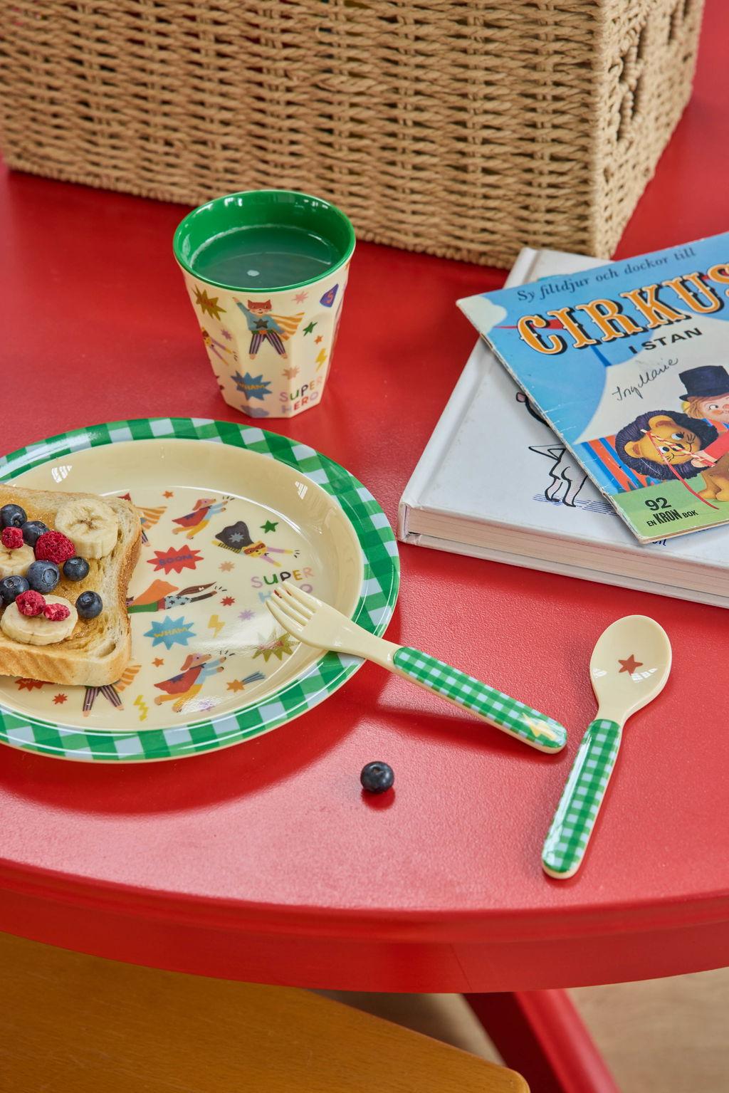 Melamine Cup Hero Green