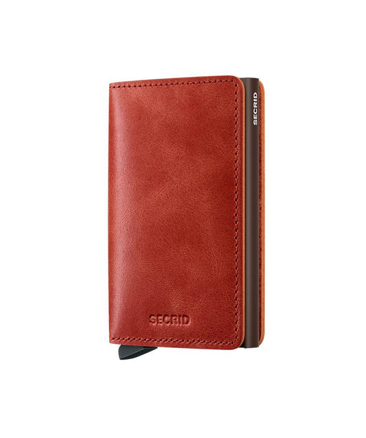 Börse Slimwallet Vintage Orange