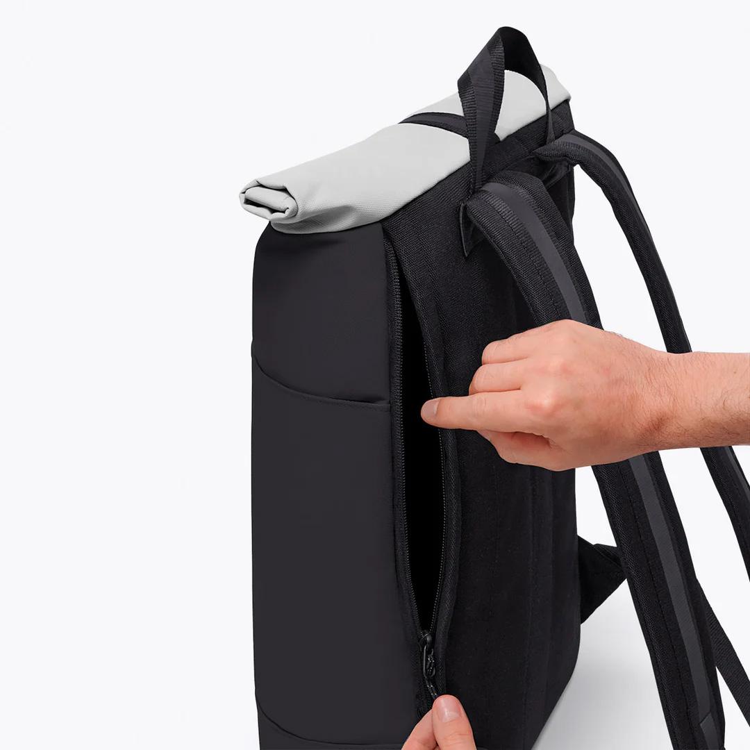 Rucksack HAJO Medium Aloe Black - Light Grey