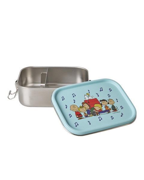 Edelstahl Brotdose Blue Snoopy