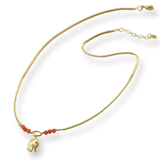 Kette Reliable Karneol Gold