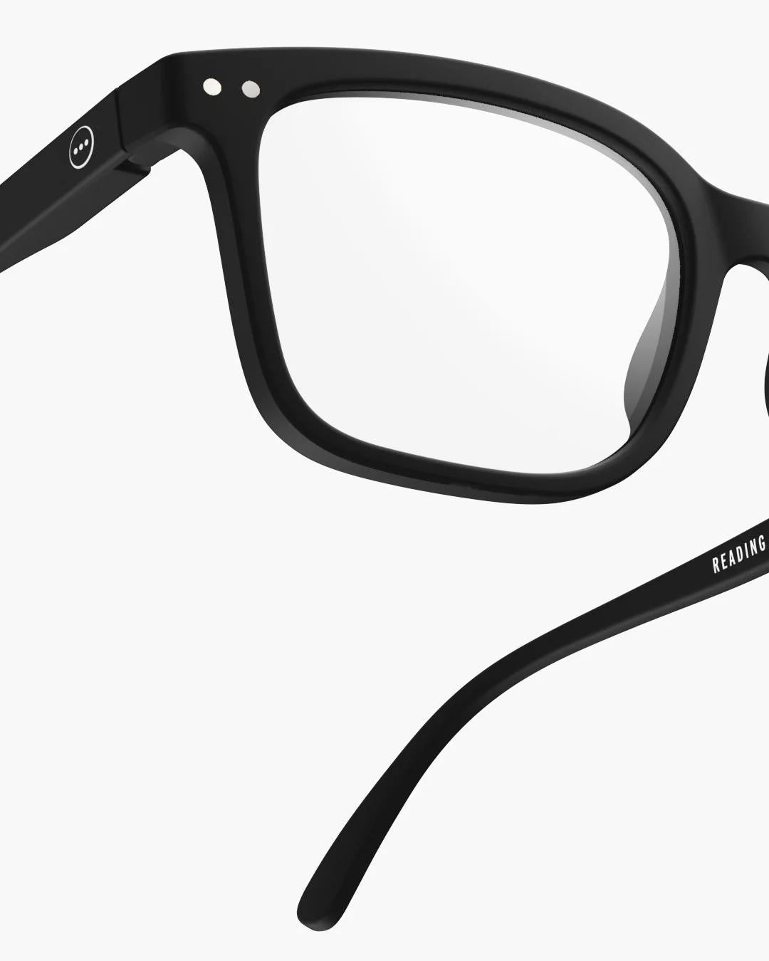 Lesebrille #L Black +2,00