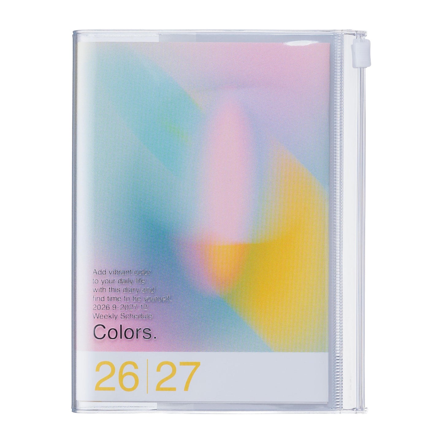 A6 Kalender 2027 GRADIENT, Pink