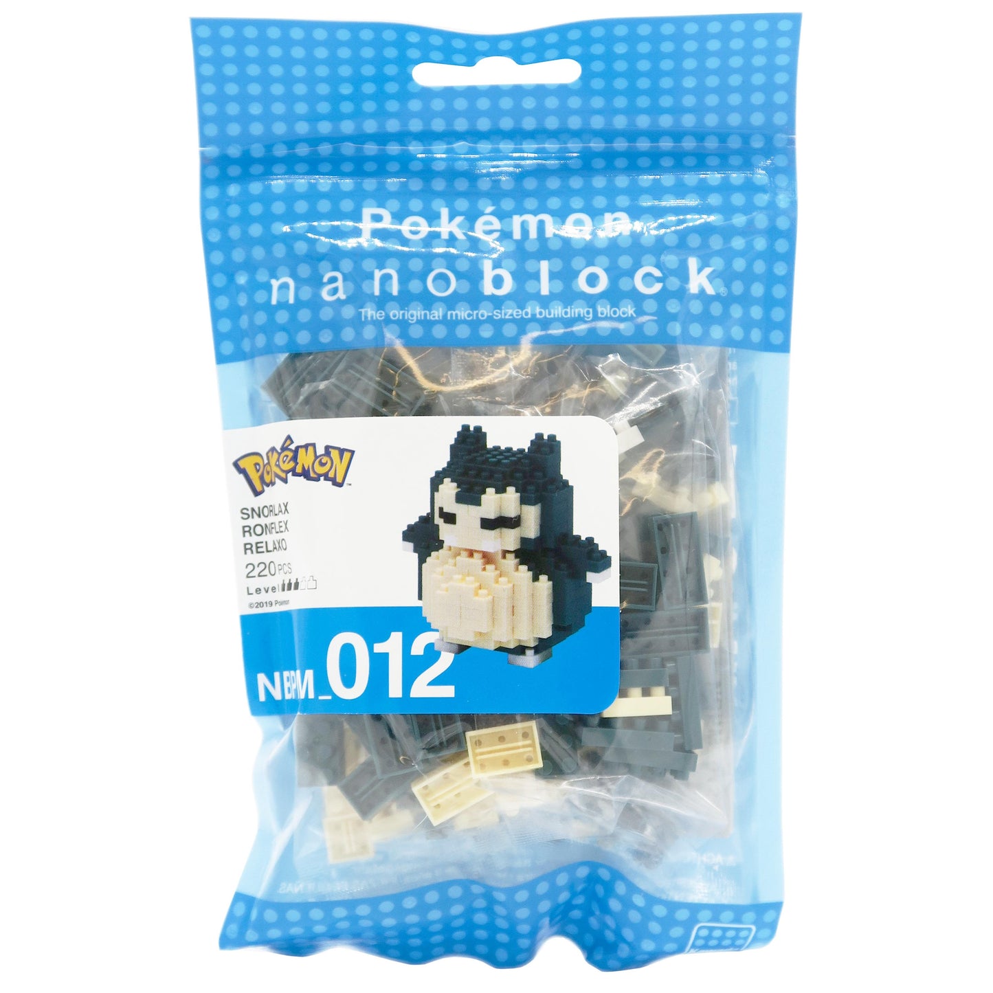 Mini Bausteine Nanoblock Pokemon Snorlax Relaxo