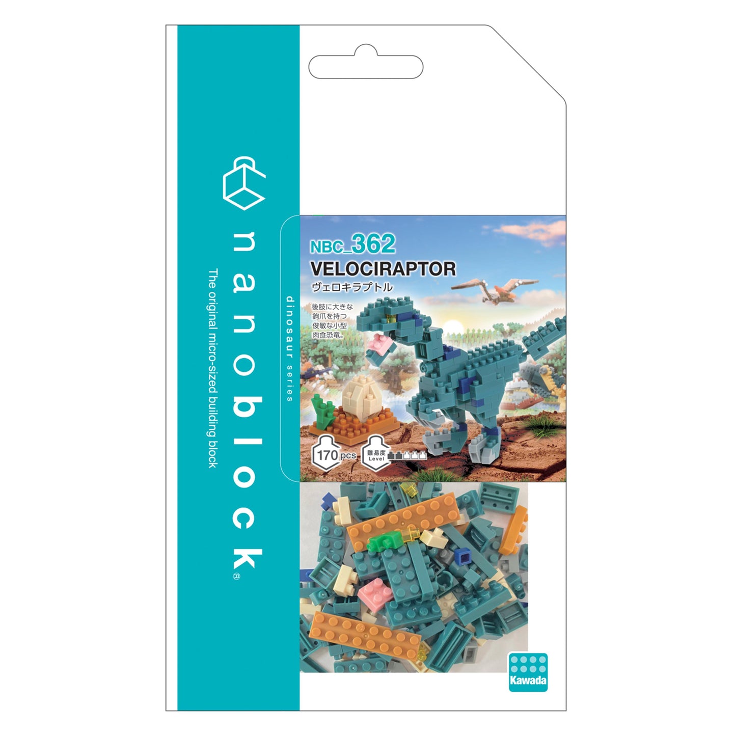 Mini Bausteine Nanoblock Velociraptor