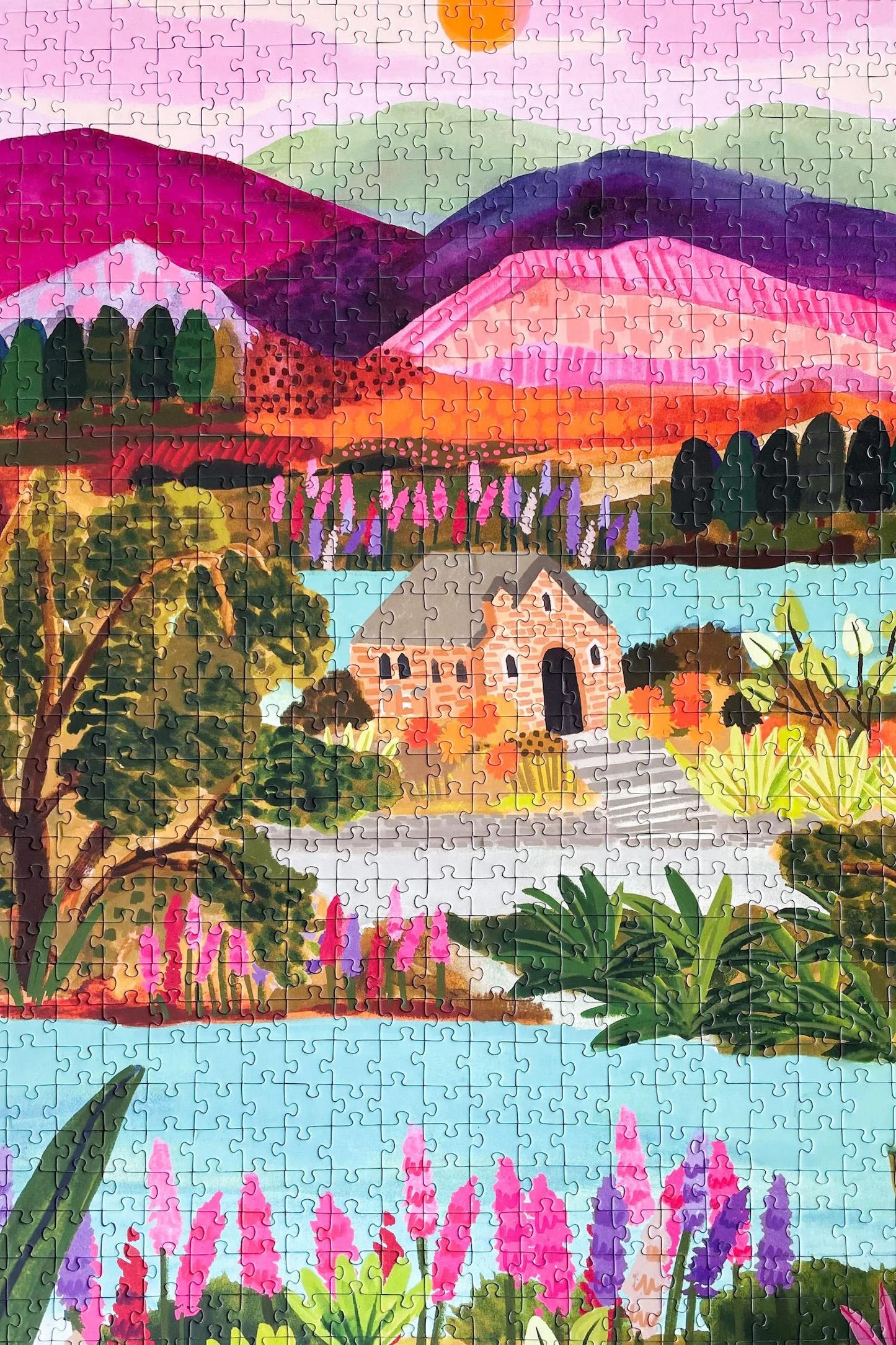 Puzzle Lake Tekapo 1000 Teile