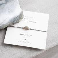 Armband Karte Gemstone Labradorite