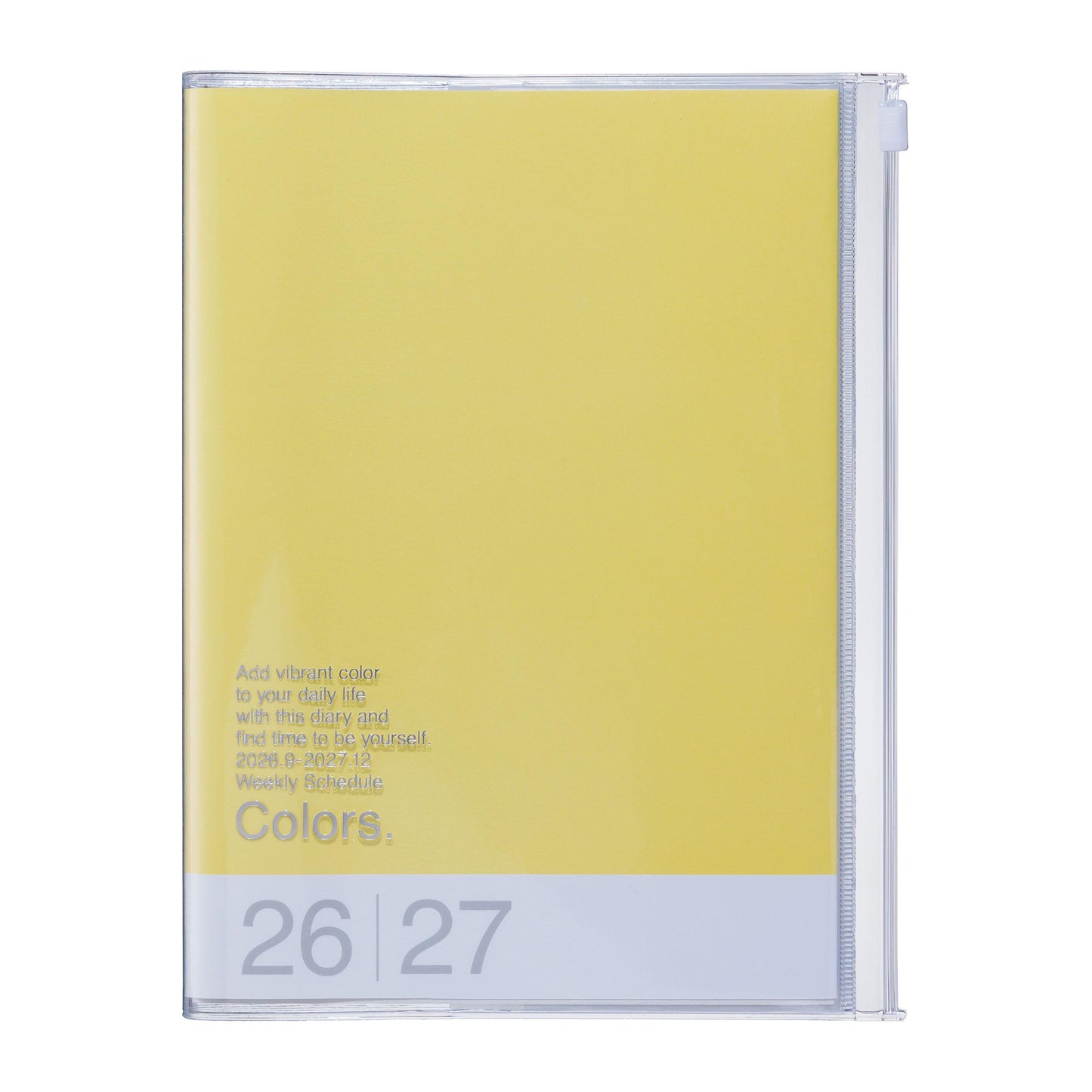 A5 Kalender 2027 COLORS, Yellow