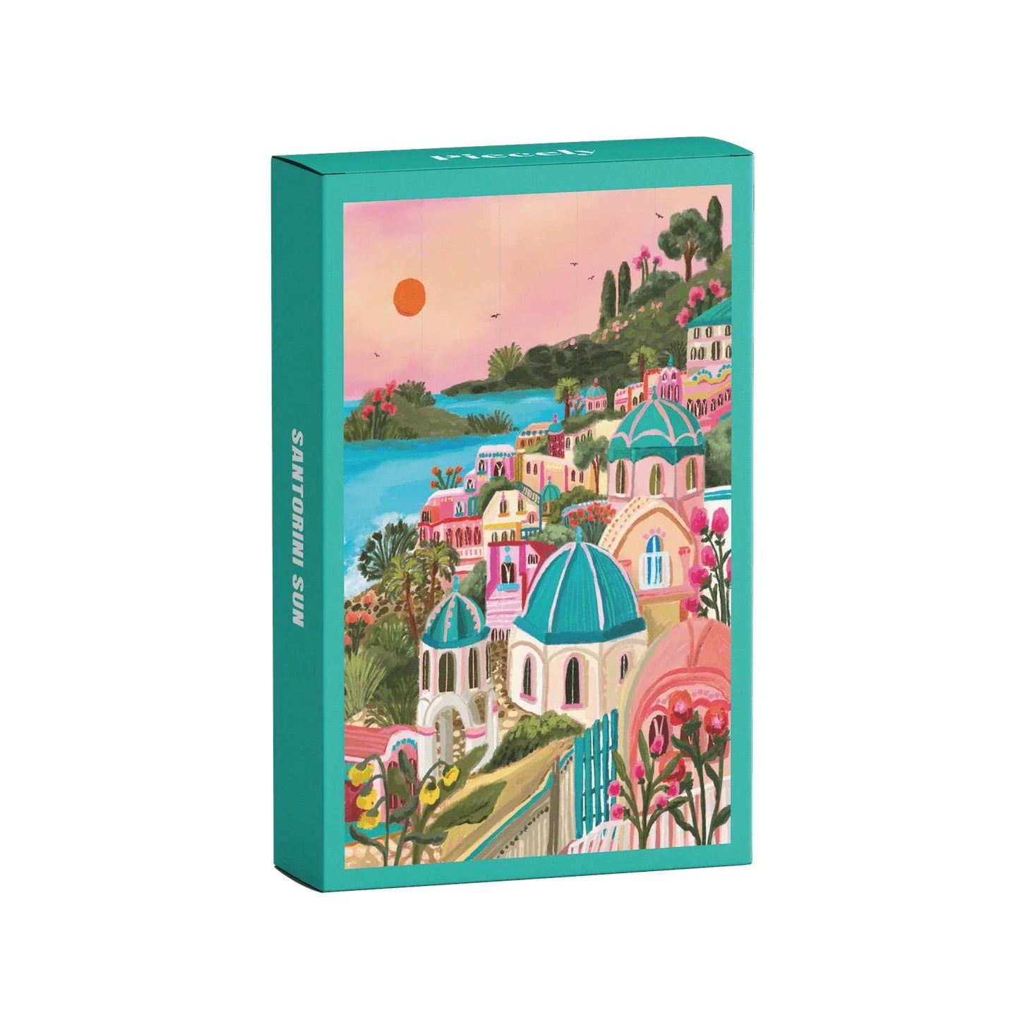 Mini Puzzle Santorini Sun 99 Teile