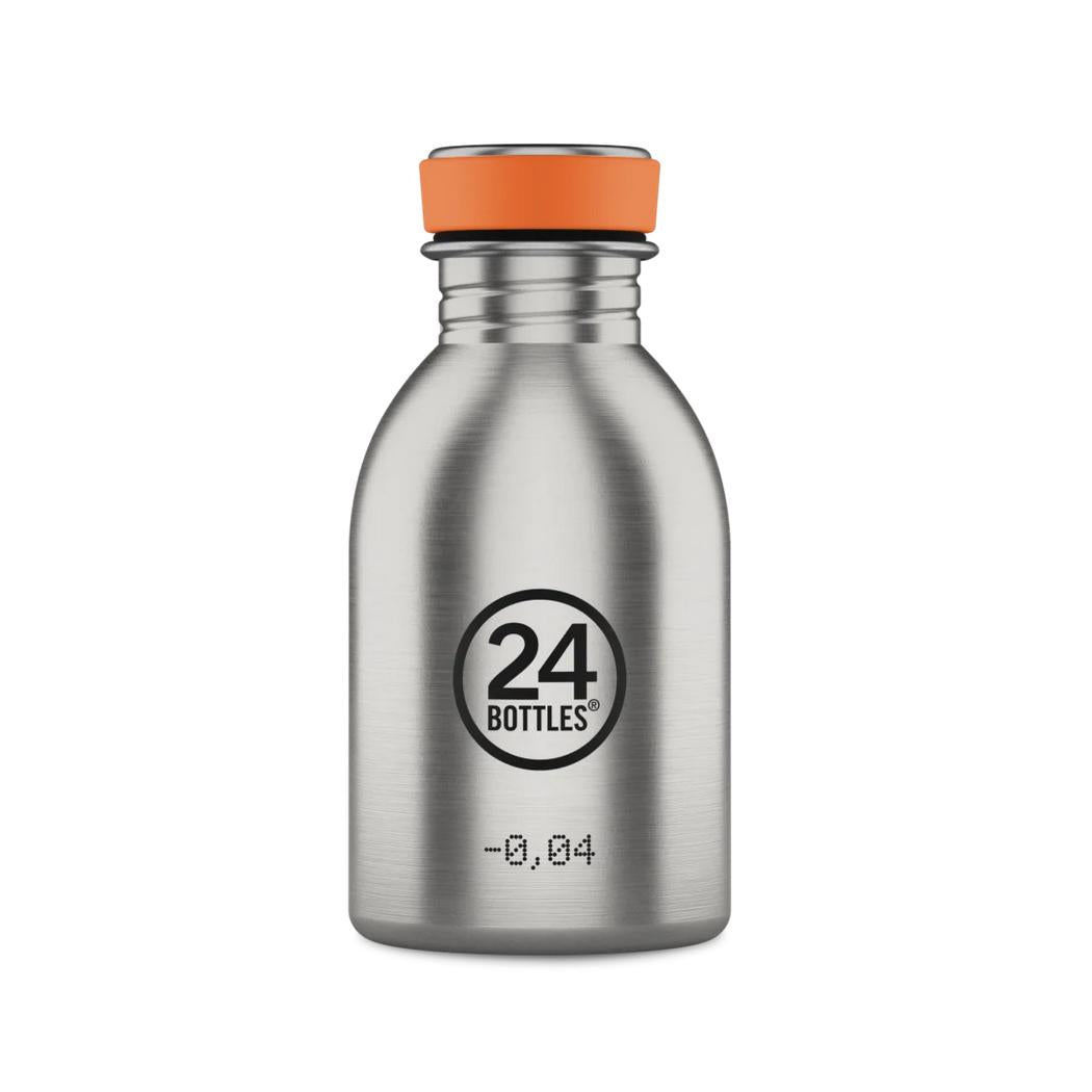 Trinkflasche Urban Brushed Steel 0,25L