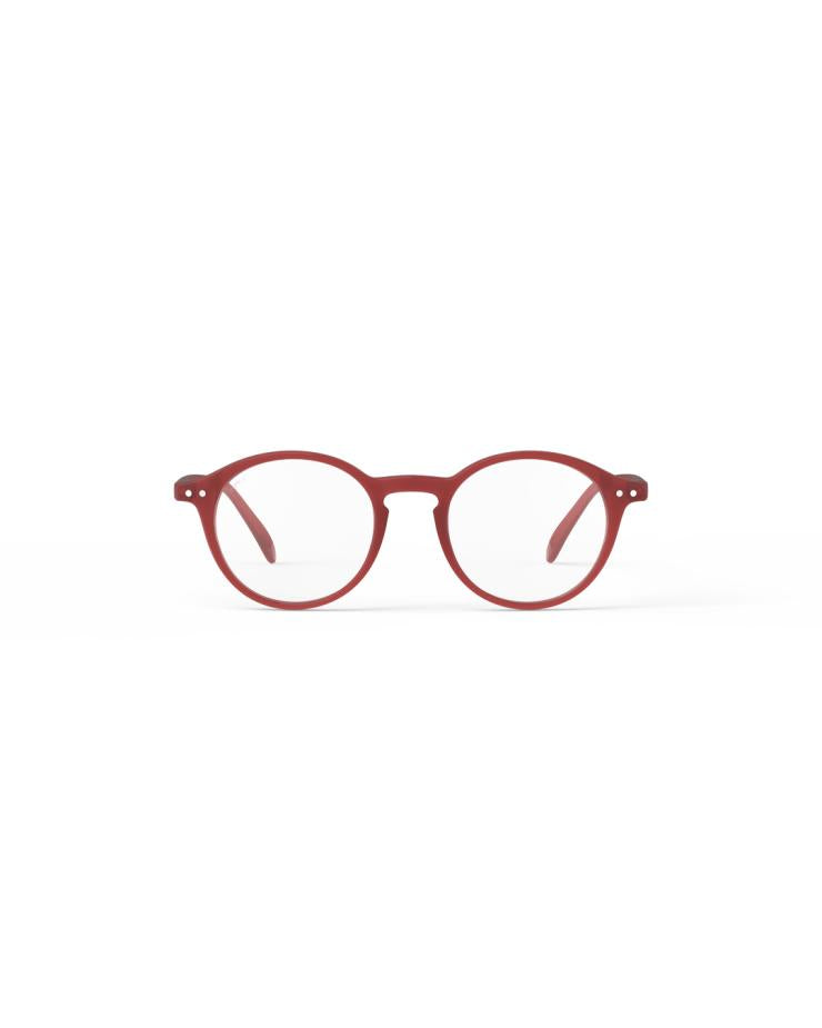 Lesebrille #D Carmine Red +1,50