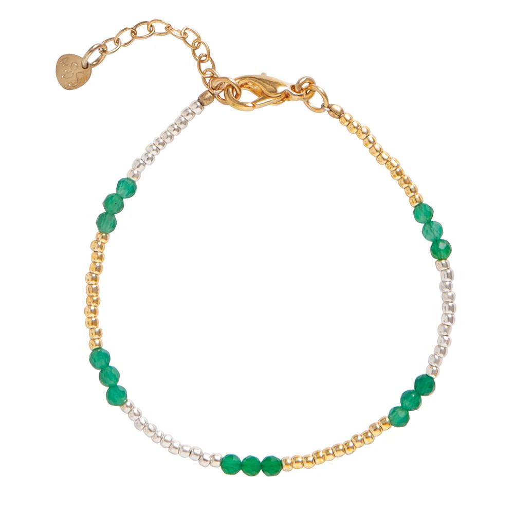 Armband SERENE Aventurin Gold