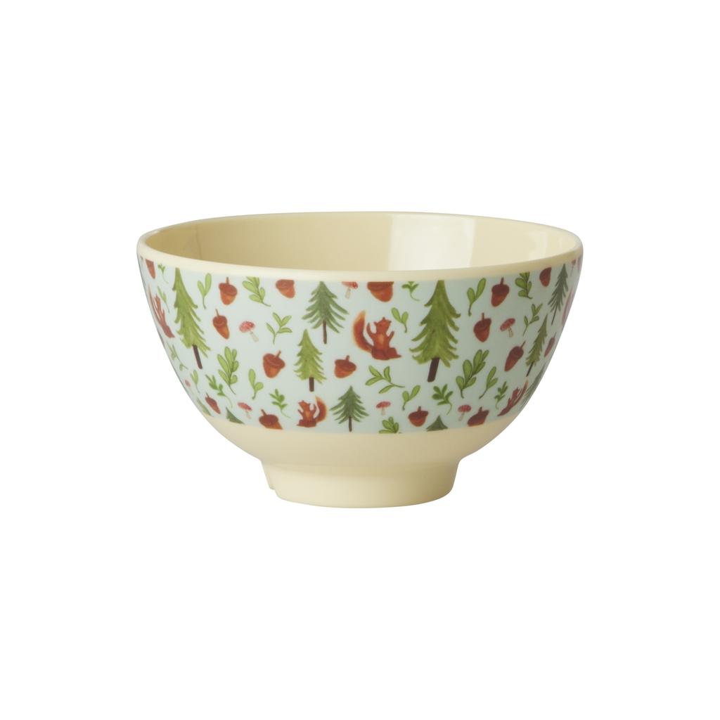Kleine Melamin Schale Blue Happy Forest