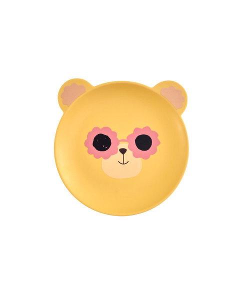 Melamin Kinderteller Dog, mattes Finish