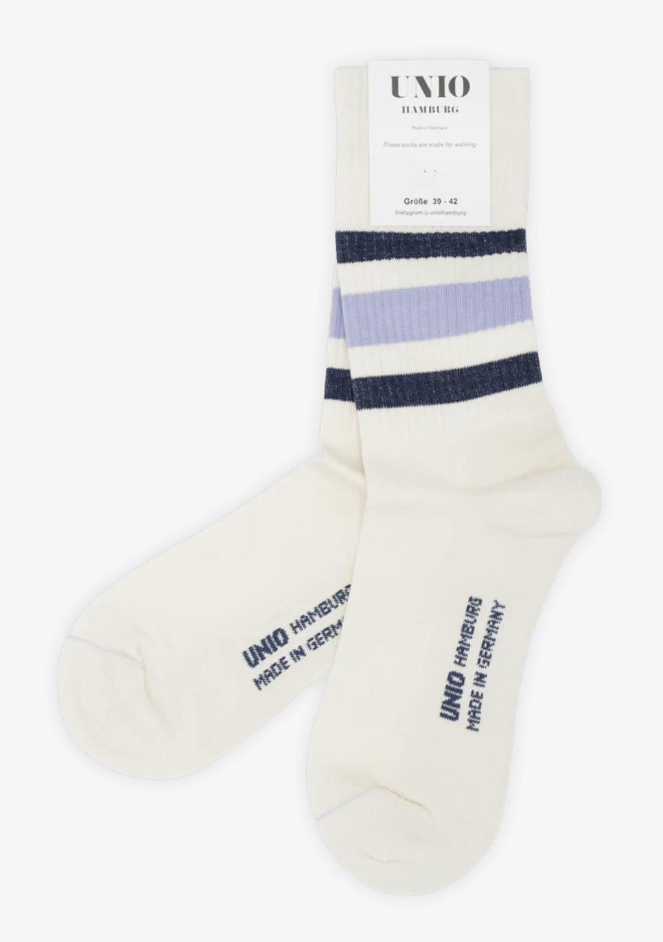 Tennissocken TORONTO Ecru, Dark Blue, Lavender 36-38