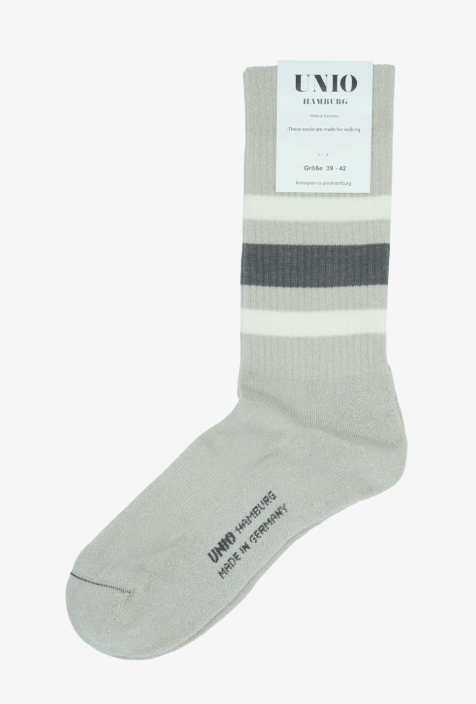 Tennissocken TORONTO GLITZI Silver Ecru Anthra 39-42