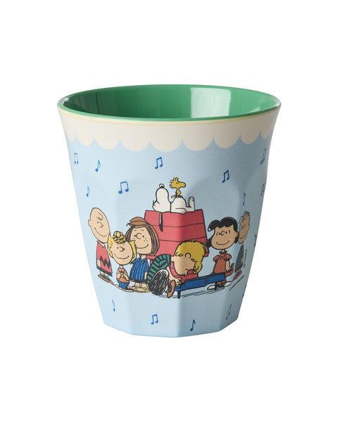 Melamin Becher Snoopy Soft Blue