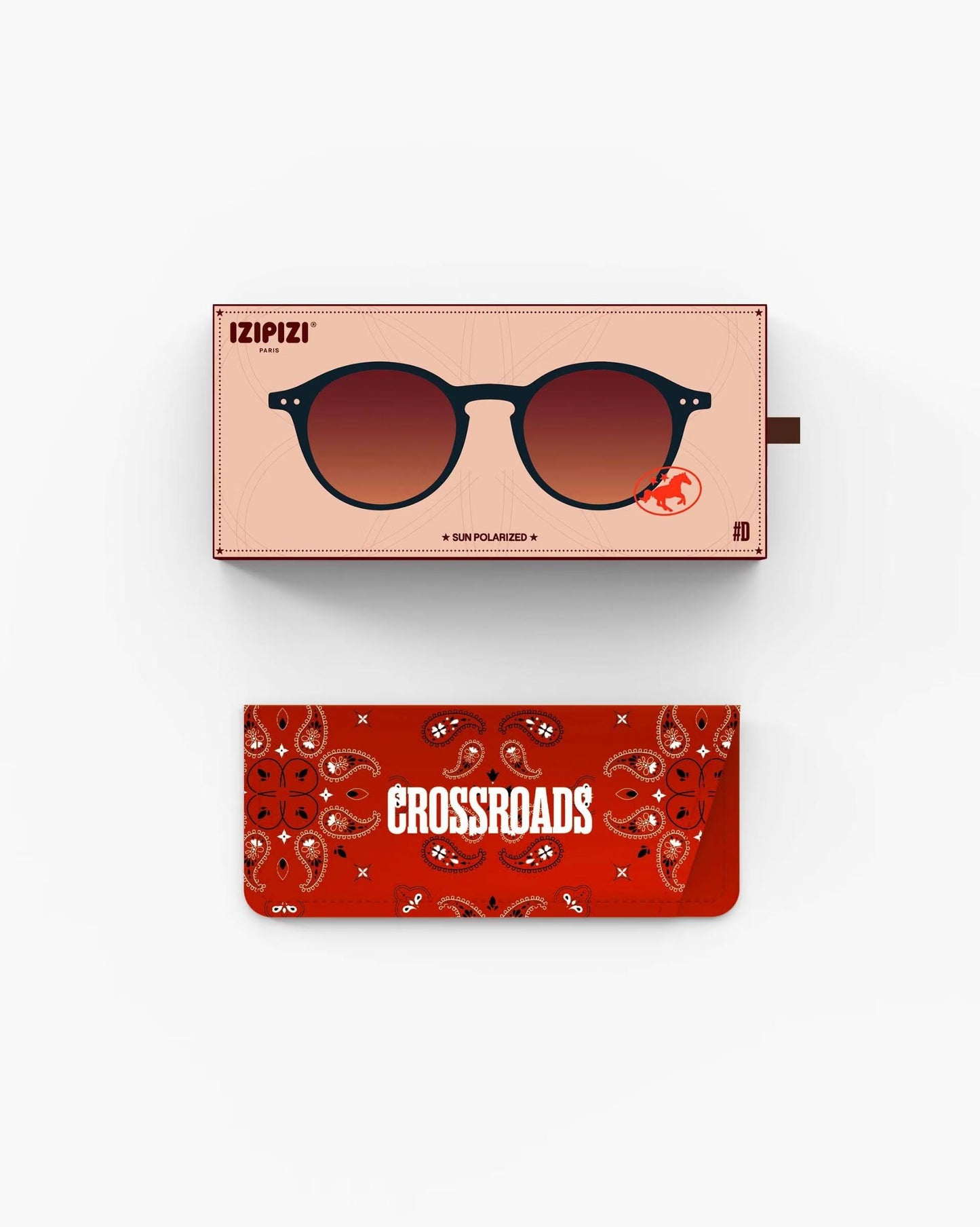 Sonnenbrille #D Black Road Polarized