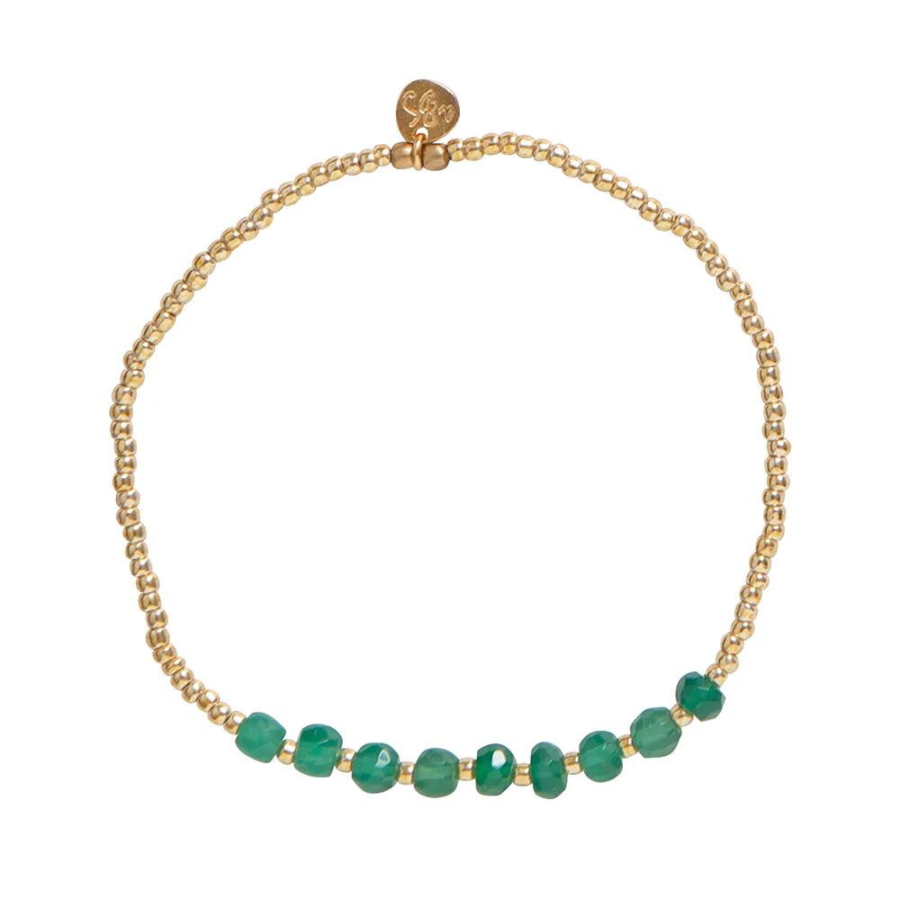 Armband PROUD Aventurin Gold