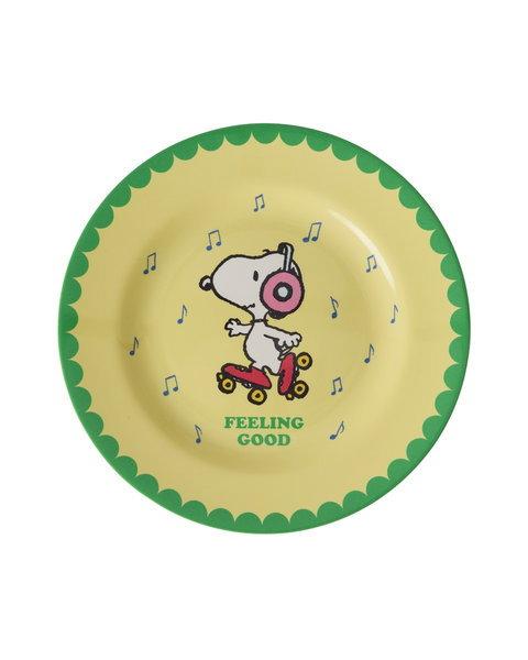 Melamin Teller Snoopy Gelb