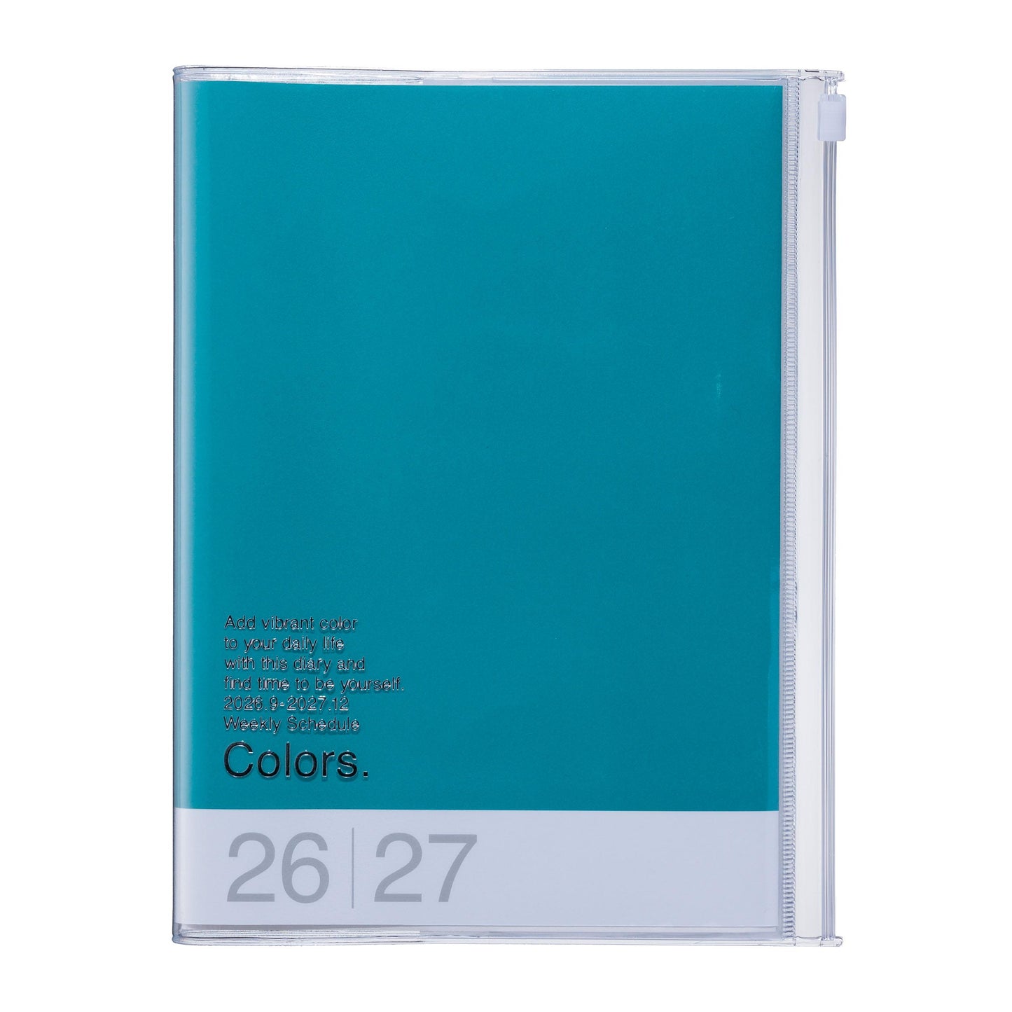 A5 Kalender 2027 COLORS, Grün