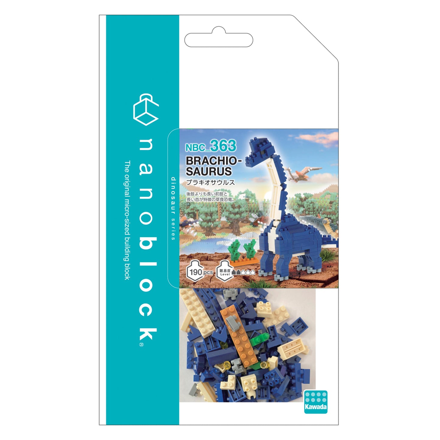 Mini Bausteine Nanoblock Brachiosaurus