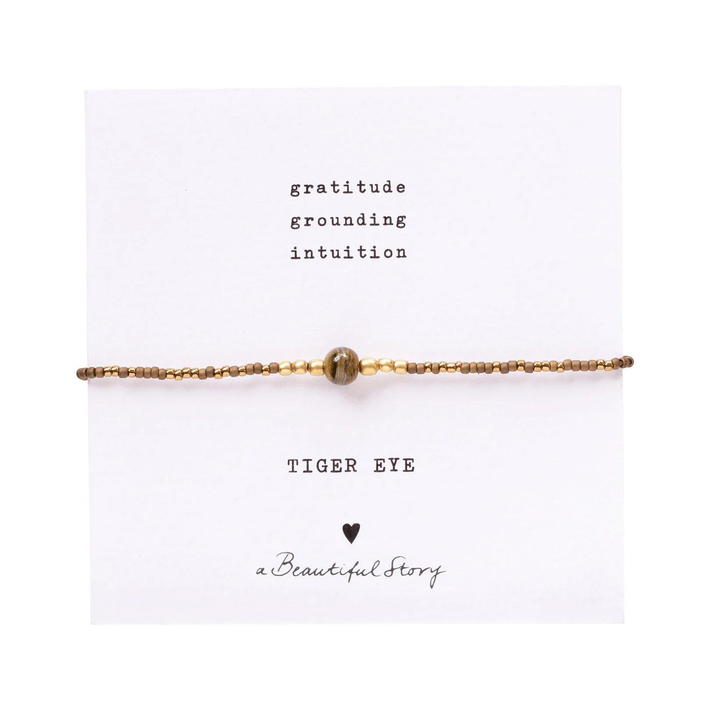 Armband Karte Iris Tigerauge Gold