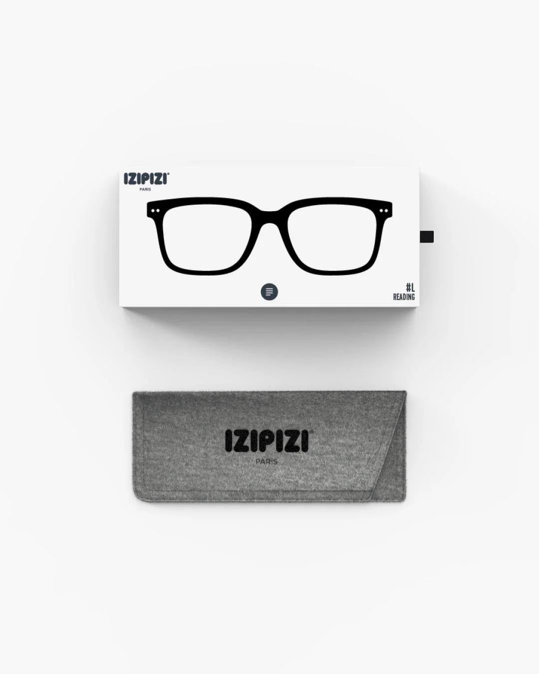 Lesebrille #L Black +2,00