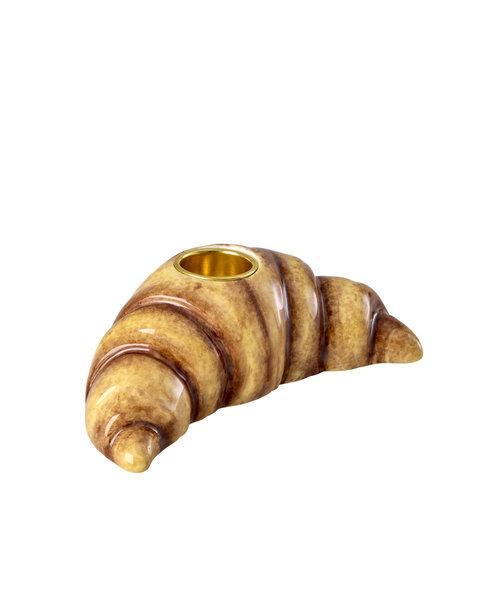 Keramik Kerzenhalter Croissant