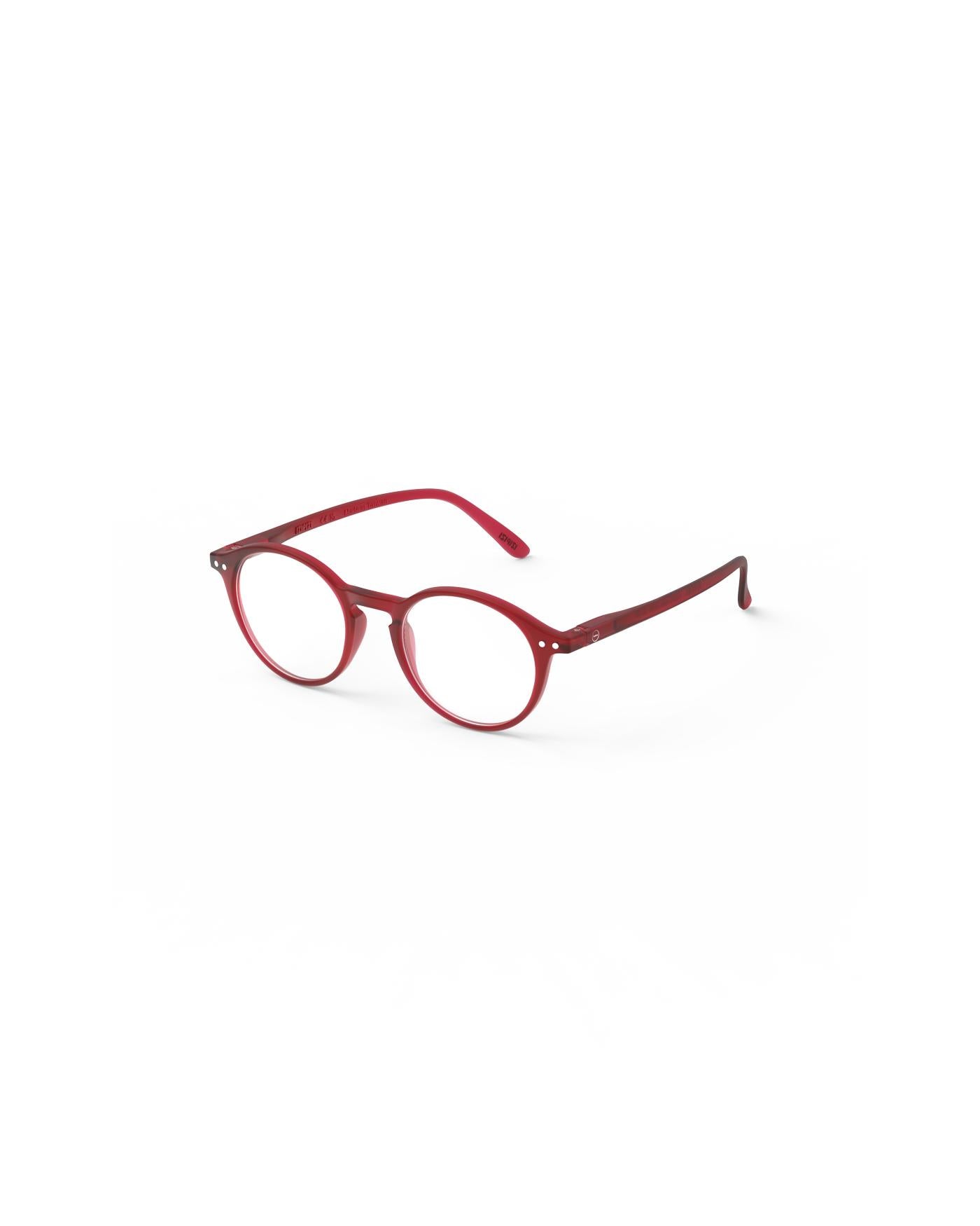 Lesebrille #D Cherry Red +1,50