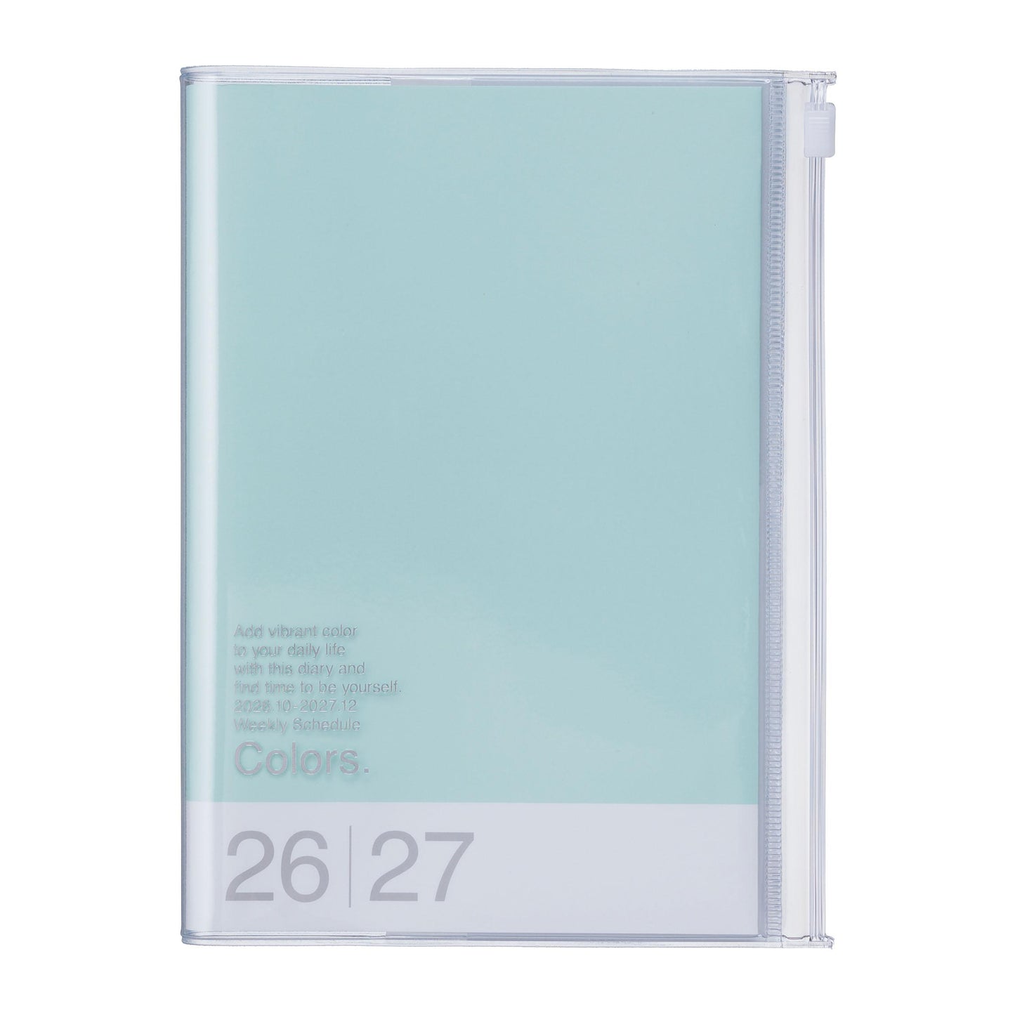 B6 Kalender 2027 COLORS, Mint
