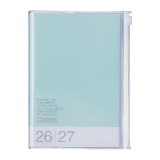 B6 Kalender 2027 COLORS, Mint