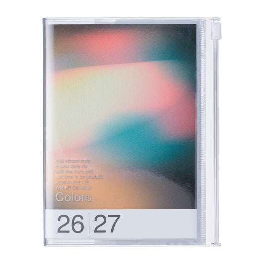A6 Kalender 2027 GRADIENT, Schwarz