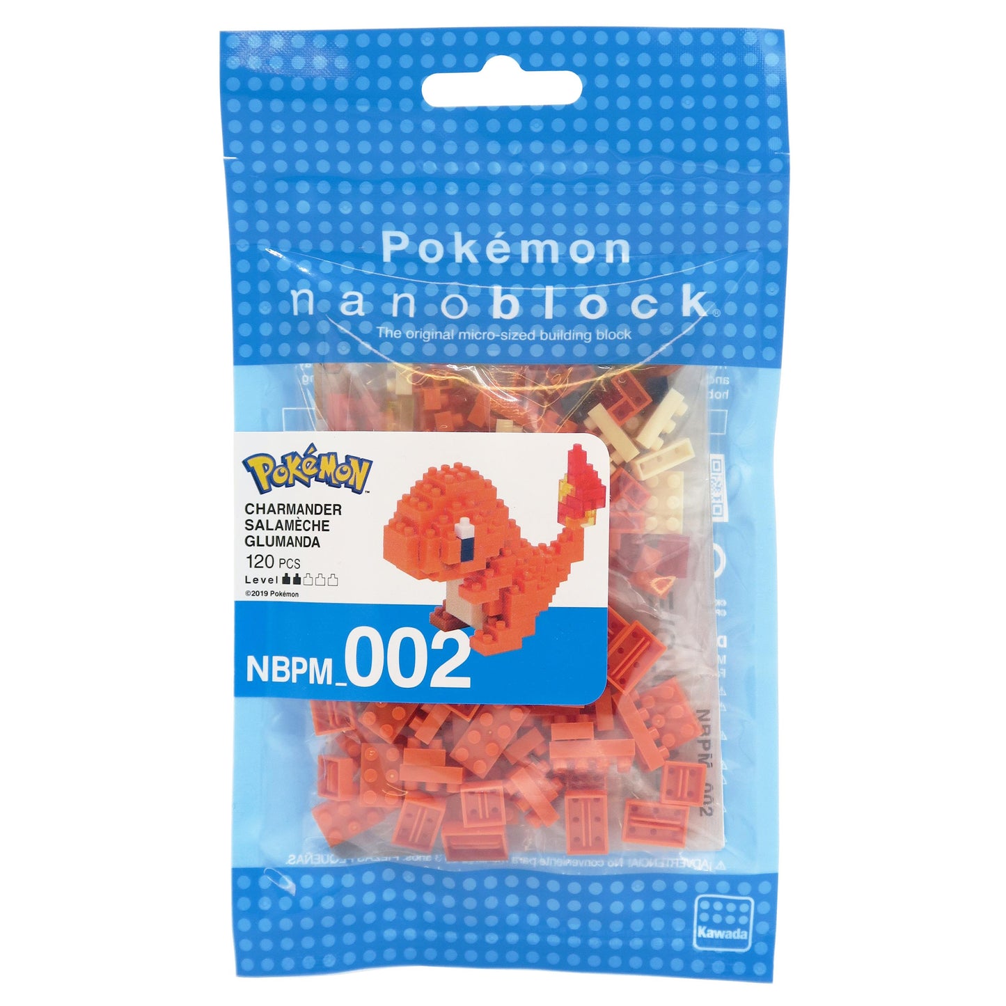 Mini Bausteine Nanoblock Salameche Glumanda